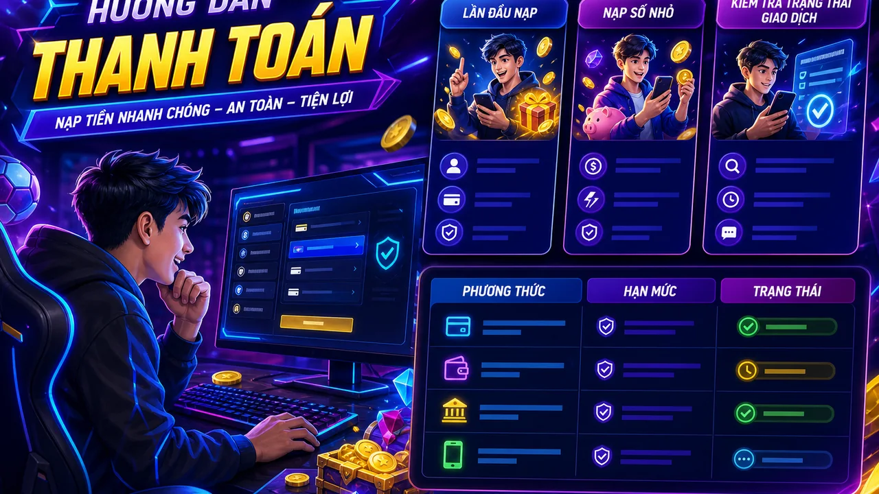 Chọn phương thức nạp phù hợp: fun88 cho người mới bắt đầu nên chọn phương thức thanh toán nào?